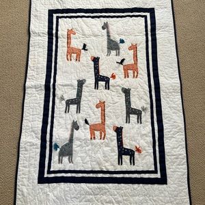 Pottery barn kids crib quilt